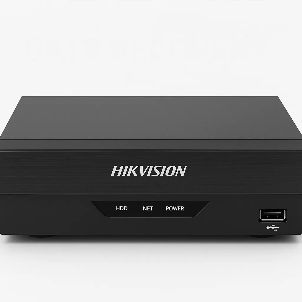 a black box with white text