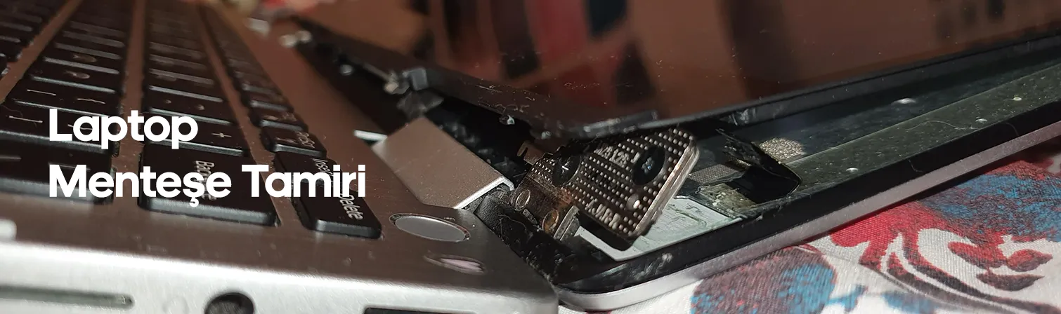 Laptop Menteşe Tamiri a close up of a device