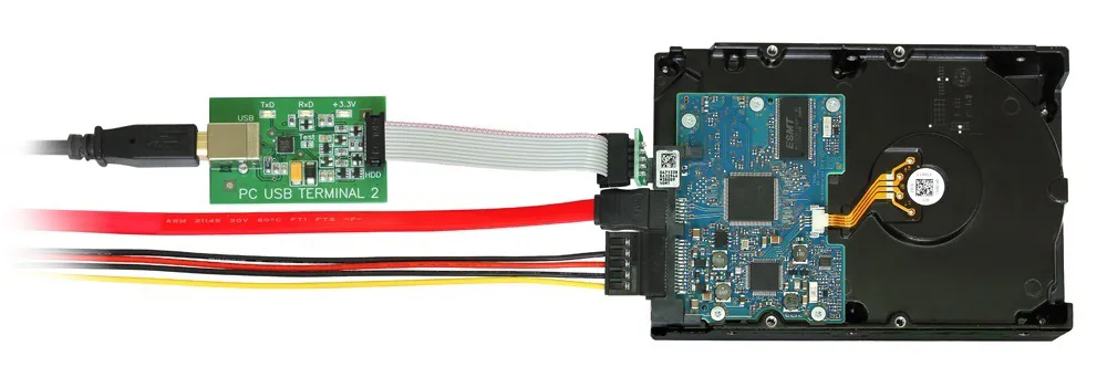 Western Digital veri kurtarma – Data Recovery a circuit board with wires