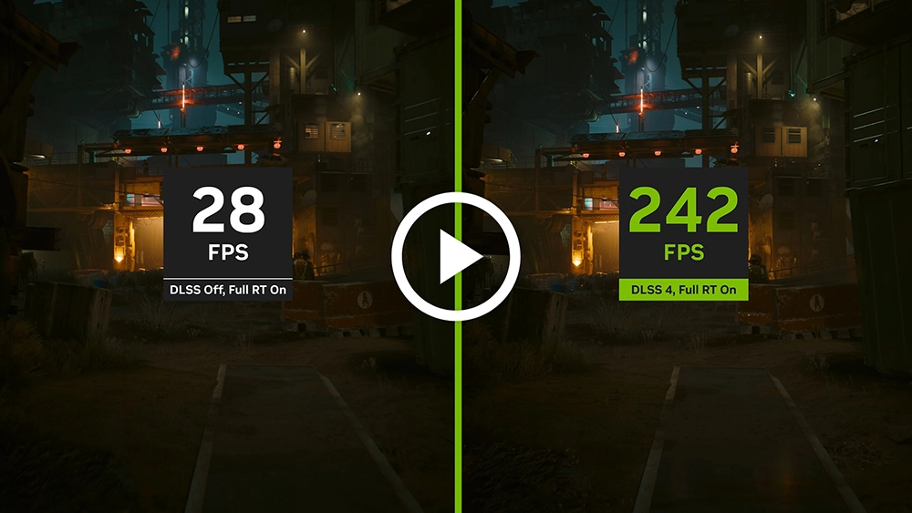 NVIDIA DLSS Teknolojisi ile Oyunlarda Yüksek FPS ve Görüntü Kalitesi nvidia dlss nedir, yapay zeka destekli çözünürlük artırma teknolojisi