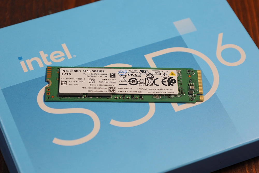 Intel 670p NVMe SSD Veri Kurtarma