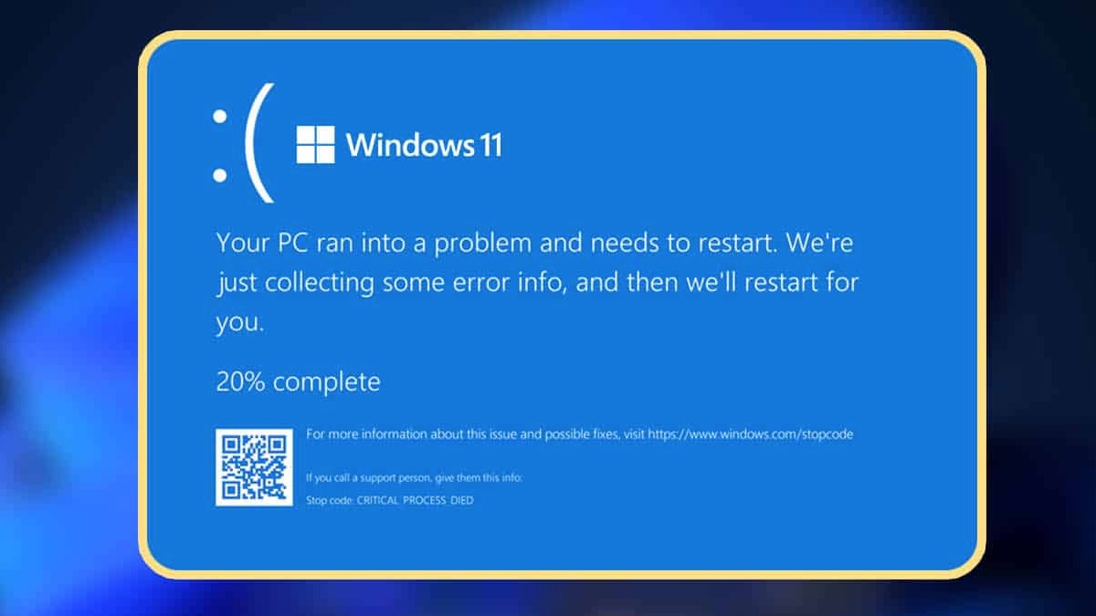 Windows-11-Mavi-Ekran-Hatasi-1 Bilgisayar Mavi Ekran Hatası